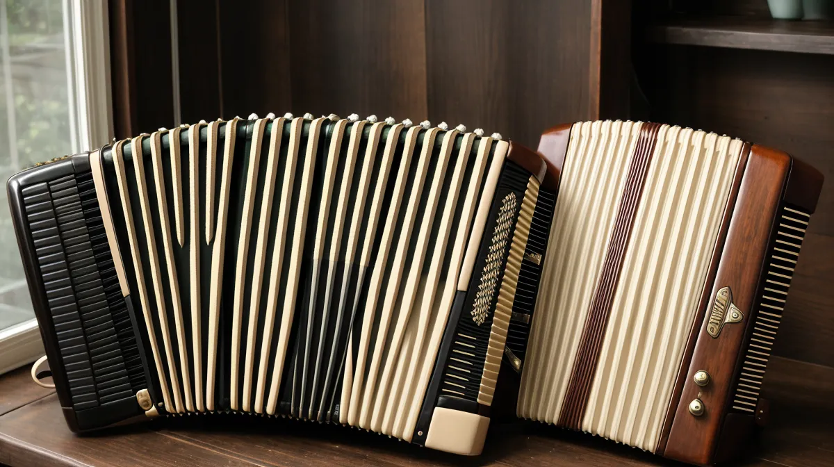 Was ist der Unterschied zwischen Ziehharmonika und Akkordeon?